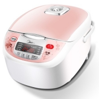 美的（Midea）電飯煲 4L/4升 可預(yù)約定時渦輪動力多功能智能電飯鍋 FS406C