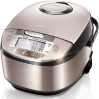 美的（Midea）電飯煲 4L/4升 立體循環(huán)加熱柴火飯多功能智能電飯鍋 MB-WFS4029